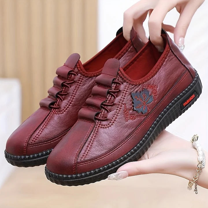 Indra™ - Läder Ortopediska Skor