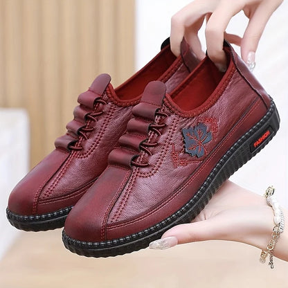 Indra™ - Läder Ortopediska Skor