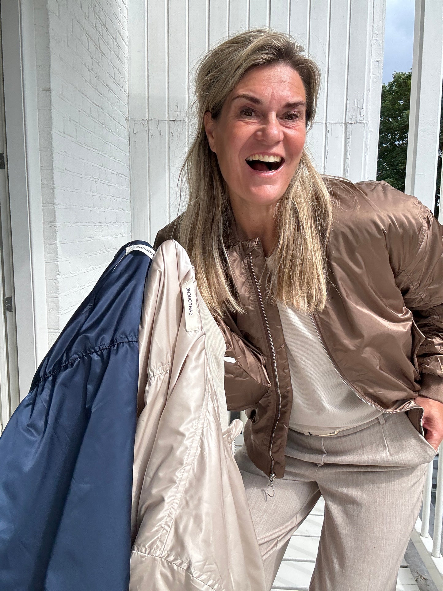 Odele™ - Dragkedja Bomberjacka