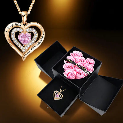 Romantisk Glans Halsband | Tillsammans mot bröstcancer