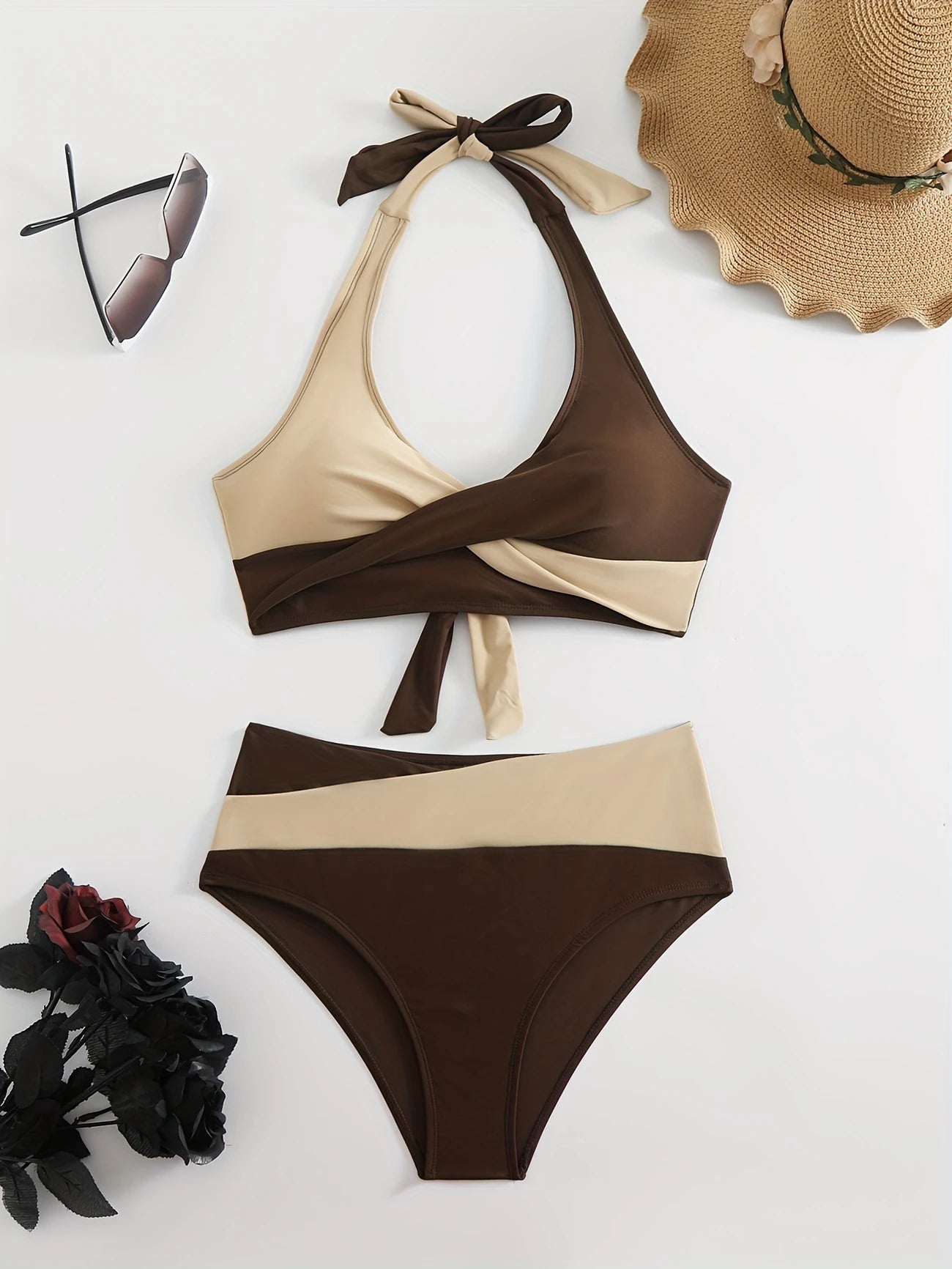 Shiena™ - Halterneck Bikini-set för Dam