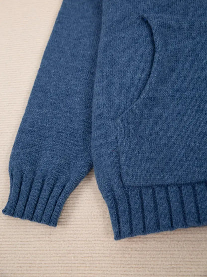 Natala™ - Känguruficka Stickad Tröja