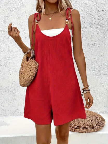 Cassey™ - Avslappnad Ärmlös Sparkdräkt för Dam