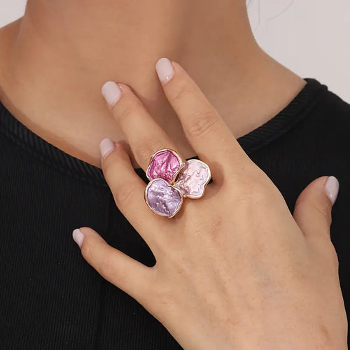 Blomblad Ring | Tillsammans mot Bröstcancer