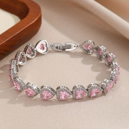 Hjärtaformat Armband | Tillsammans mot Bröstcancer