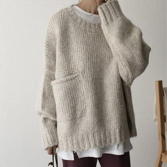 Noëlle™ - Oversized Ivoorsweater