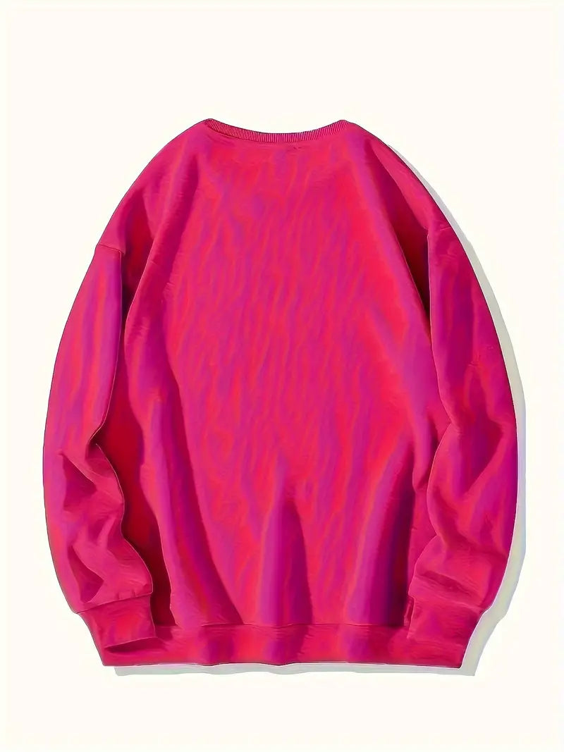 Glittrig Hjärt Sweatshirt | Tillsammans mot Bröstcancer