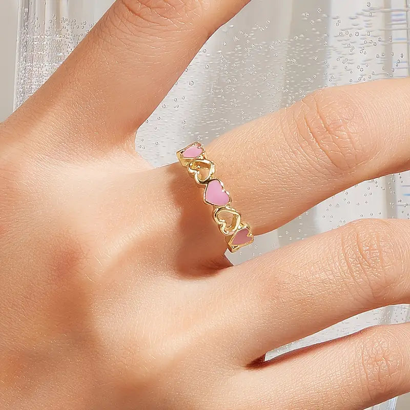 Elegant Hjärtering | Tillsammans mot Bröstcancer