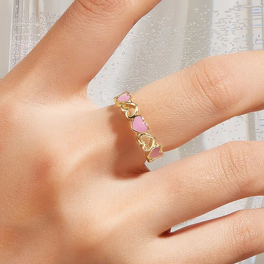 Elegant Hjärtering | Tillsammans mot Bröstcancer