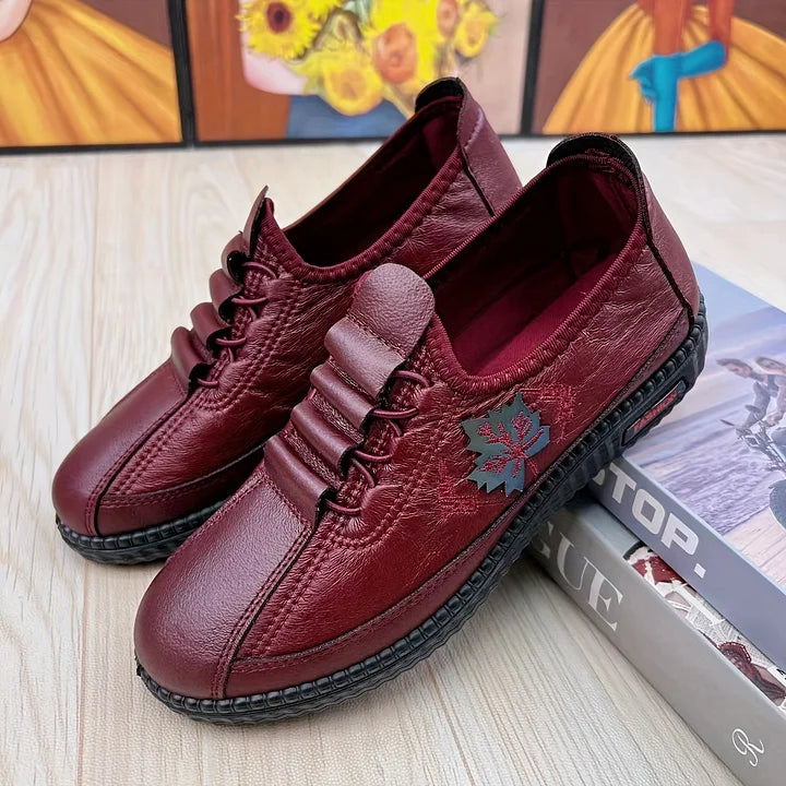 Indra™ - Läder Ortopediska Skor