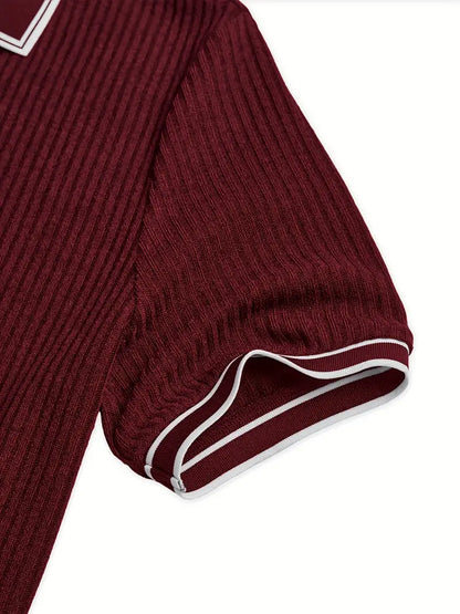 Mark™ – Skräddarsydd stickad pikétröja