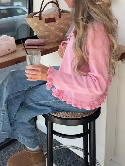 Volangdetaljer Kofta | Tillsammans mot Bröstcancer