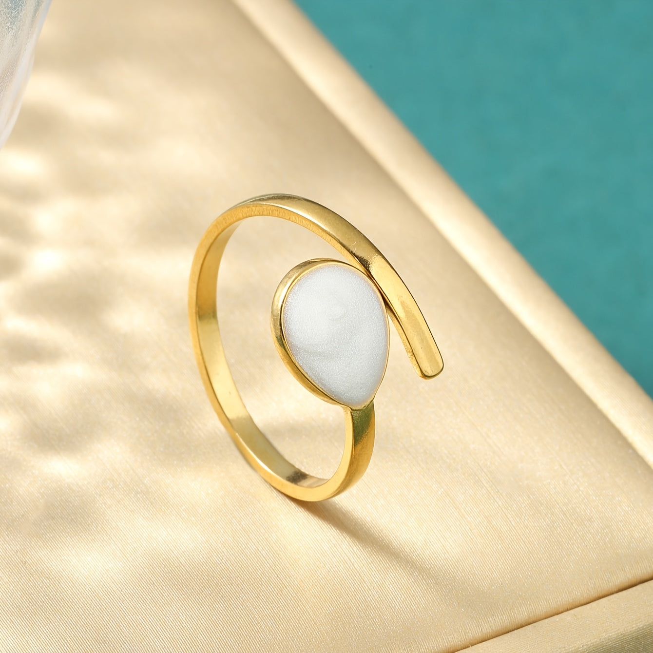 Emalj Droppring | Tillsammans mot Bröstcancer