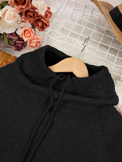 Natala™ - Känguruficka Stickad Tröja