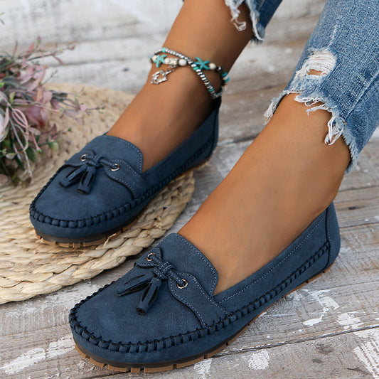 Camel™ – Mjuka Vardagliga Loafers för Dam