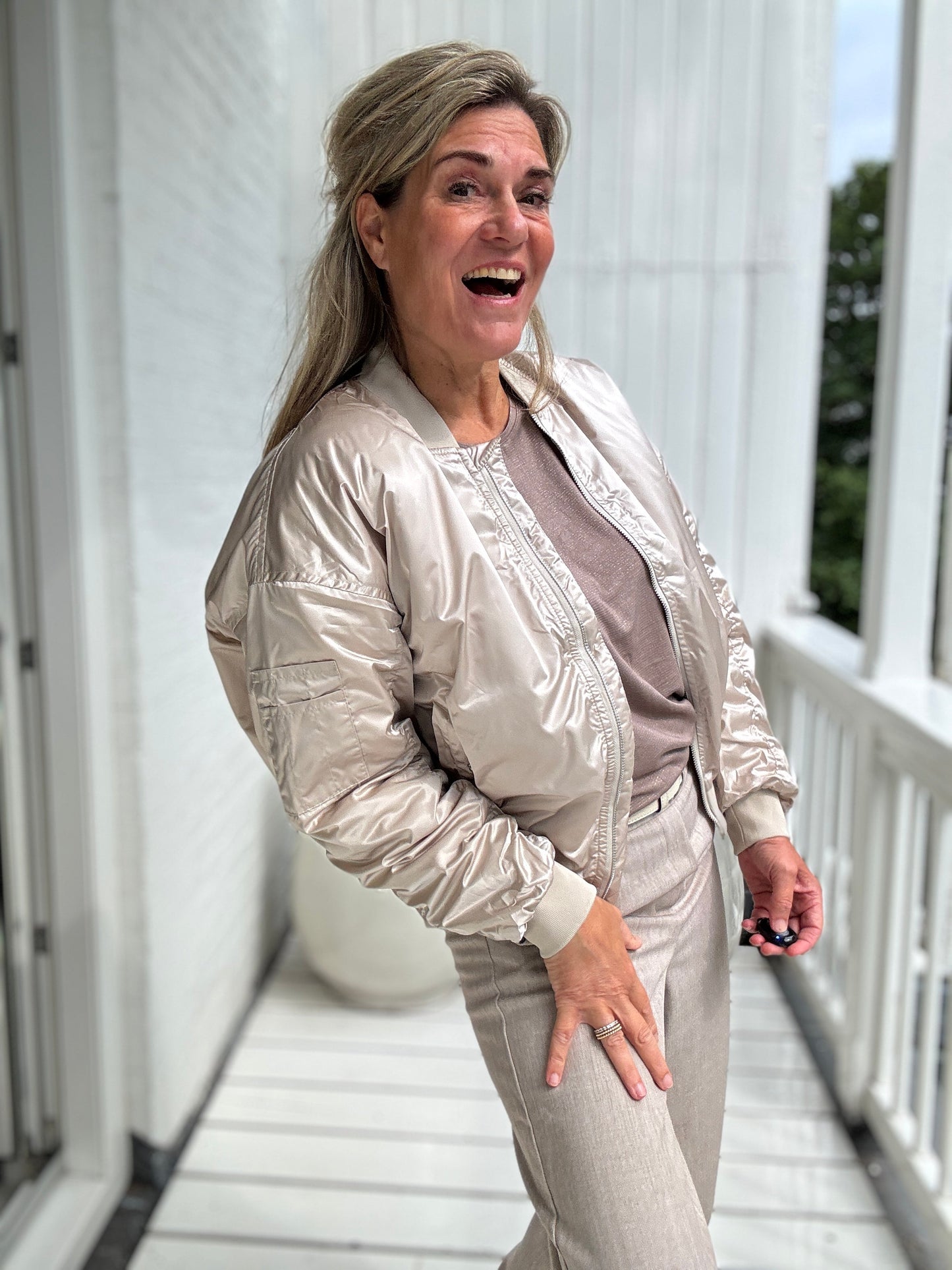 Odele™ - Dragkedja Bomberjacka