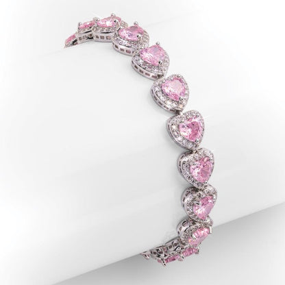 Lyxigt Hjärta Armband | Tillsammans mot bröstcancer