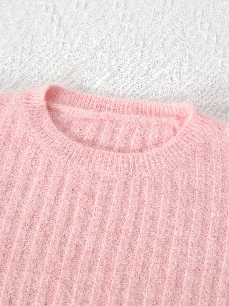 Mjukstickad Lykthals Tröja | Tillsammans mot Bröstcancer