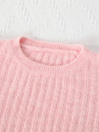 Mjukstickad Lykthals Tröja | Tillsammans mot Bröstcancer