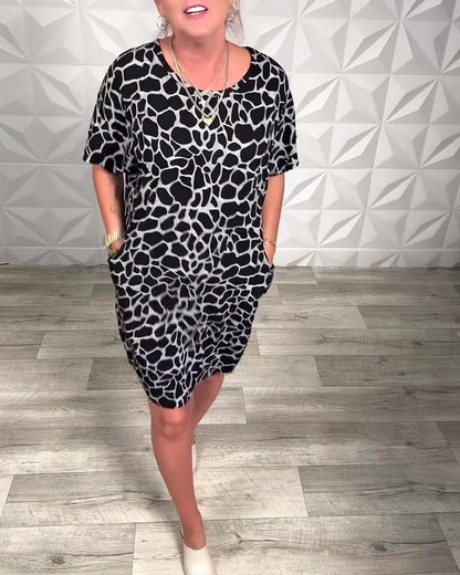 Taleyya™ - Avslappnad Sommar Midiklänning