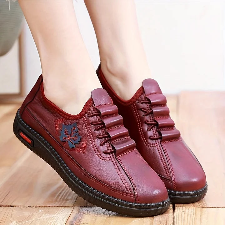 Indra™ - Läder Ortopediska Skor