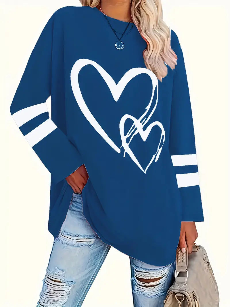 Kärlek & Stöd Sweatshirt | Tillsammans mot Bröstcancer