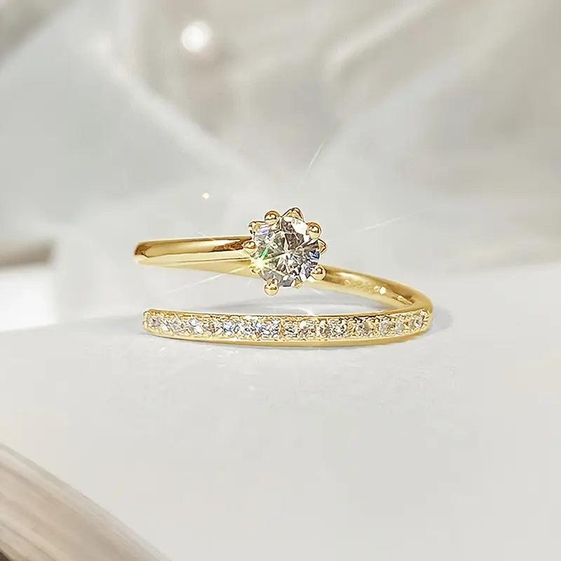 Glittrande Diamantring | Tillsammans mot Bröstcancer