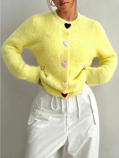 Mjuk hjärtknäppt kofta | Tillsammans mot bröstcancer