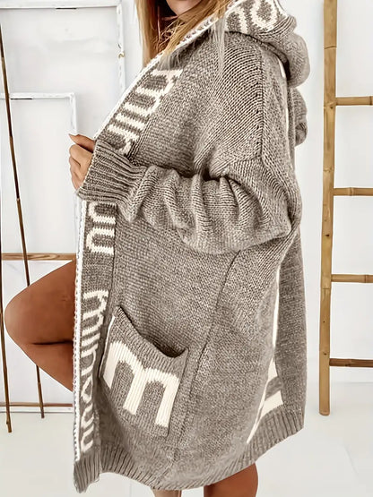 Anna™ - Elegant Lång Cardigan för Damer