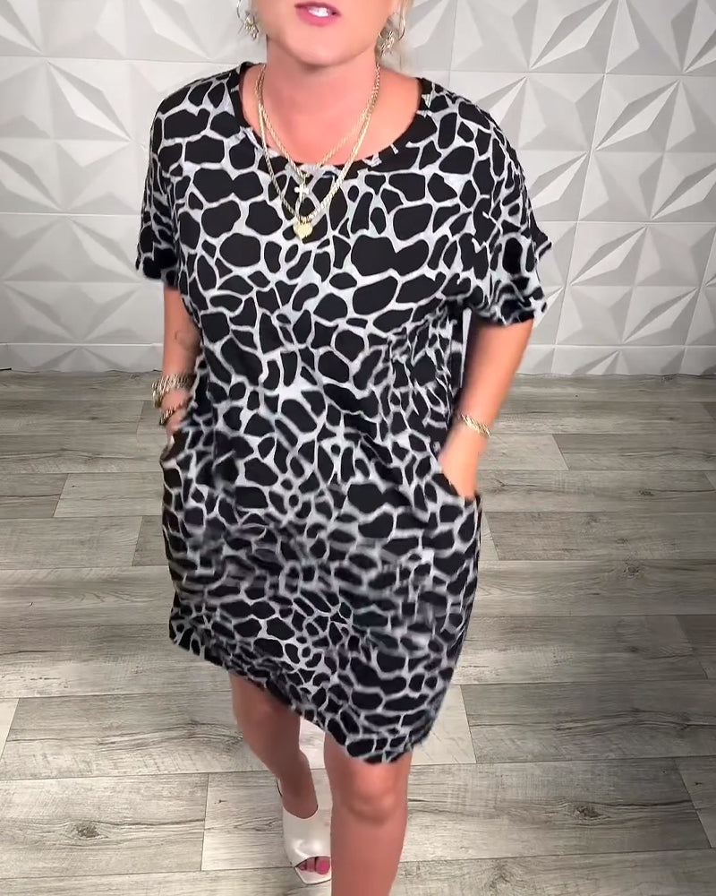 Taleyya™ - Avslappnad Sommar Midiklänning