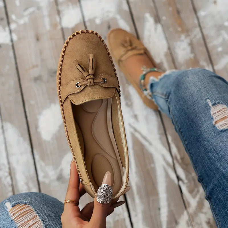 Camel™ – Mjuka Vardagliga Loafers för Dam