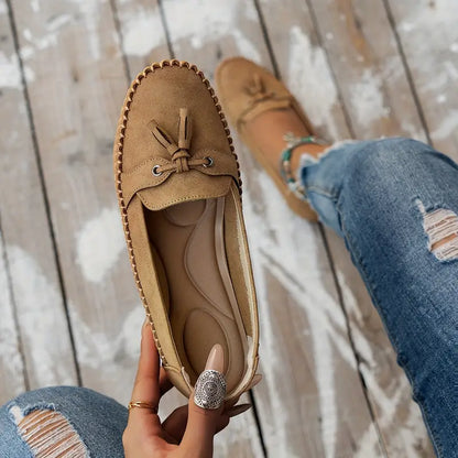 Camel™ – Mjuka Vardagliga Loafers för Dam