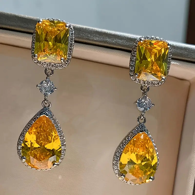 Eleganta Hängande Örhängen | Tillsammans mot Bröstcancer