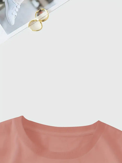 Tanja™ - Blommig T-shirt med Kort Ärm för Dam