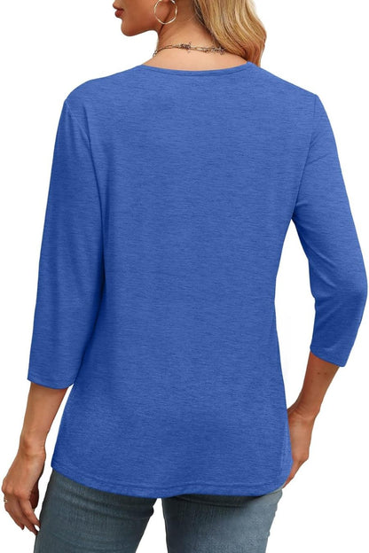 Aria™ - Enkel V-ringad Blus