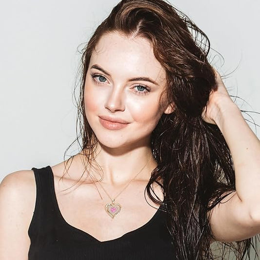 Romantisk Glans Halsband | Tillsammans mot bröstcancer