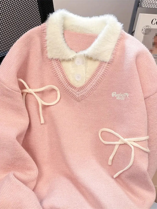 Luddig Kragtröja | Tillsammans mot Bröstcancer