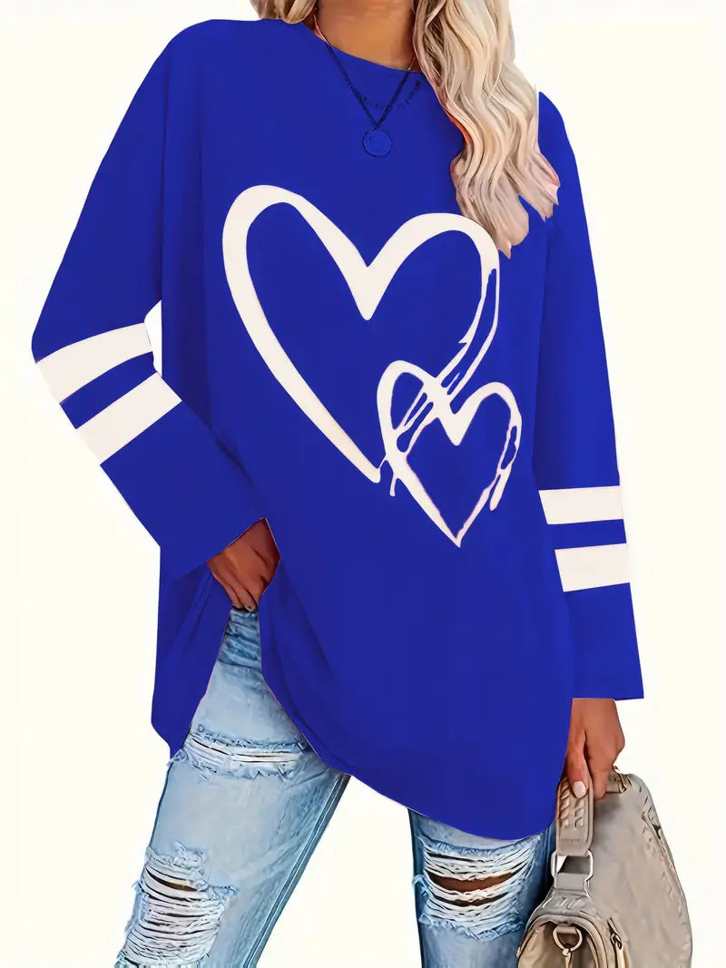 Kärlek & Stöd Sweatshirt | Tillsammans mot Bröstcancer