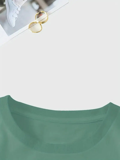 Tanja™ - Blommig T-shirt med Kort Ärm för Dam