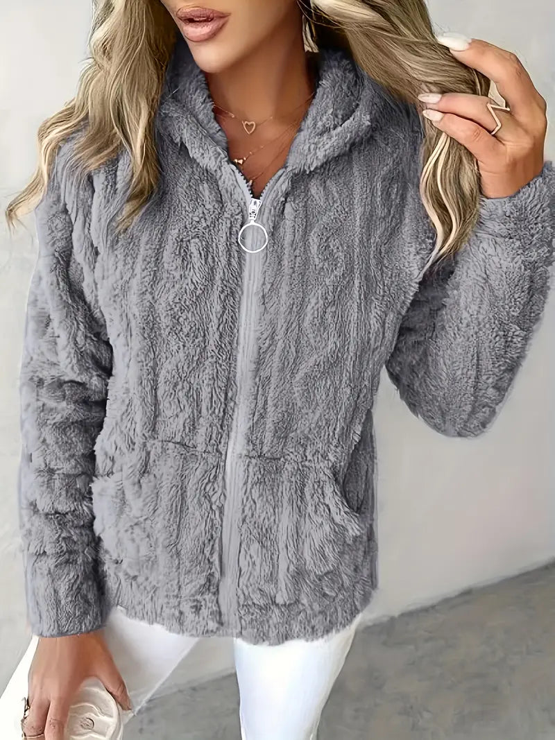 Doris™ - Långärmad Zipjacka