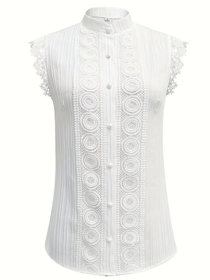 Olivia™ – Blus med V-ringning för Dam