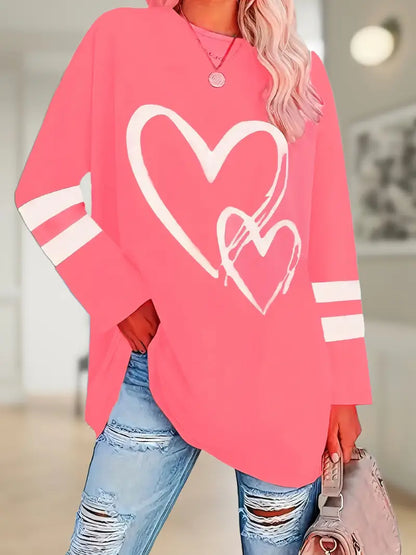 Kärlek & Stöd Sweatshirt | Tillsammans mot Bröstcancer