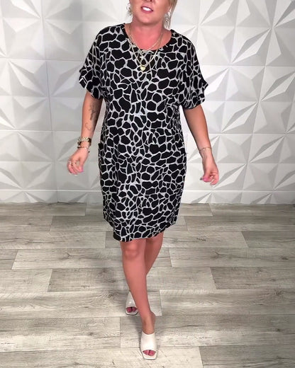 Taleyya™ - Avslappnad Sommar Midiklänning