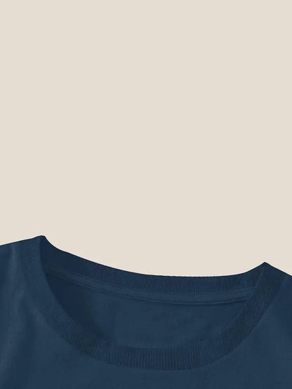 Tanja™ - Blommig T-shirt med Kort Ärm för Dam