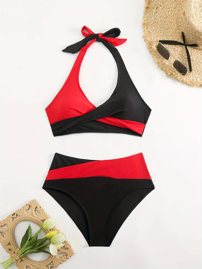 Shiena™ - Halterneck Bikini-set för Dam