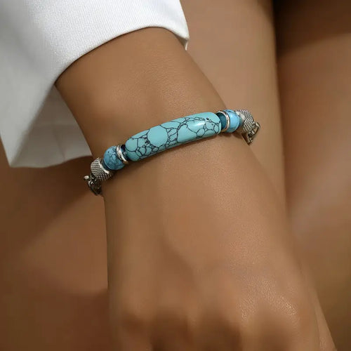 Blå Sten Armband | Tillsammans Mot Diabetes