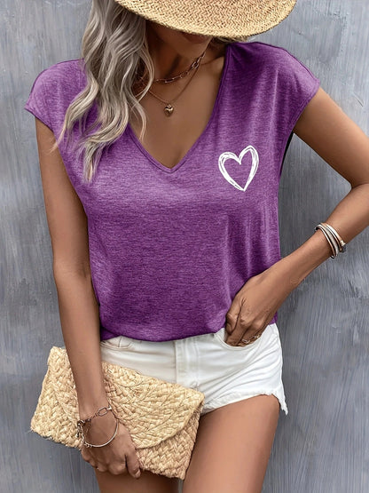 Hjärtefull T-shirt | Tillsammans mot Bröstcancer