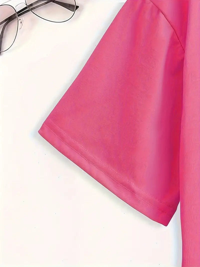 Glitterhjärta T-shirt | Tillsammans mot Bröstcancer