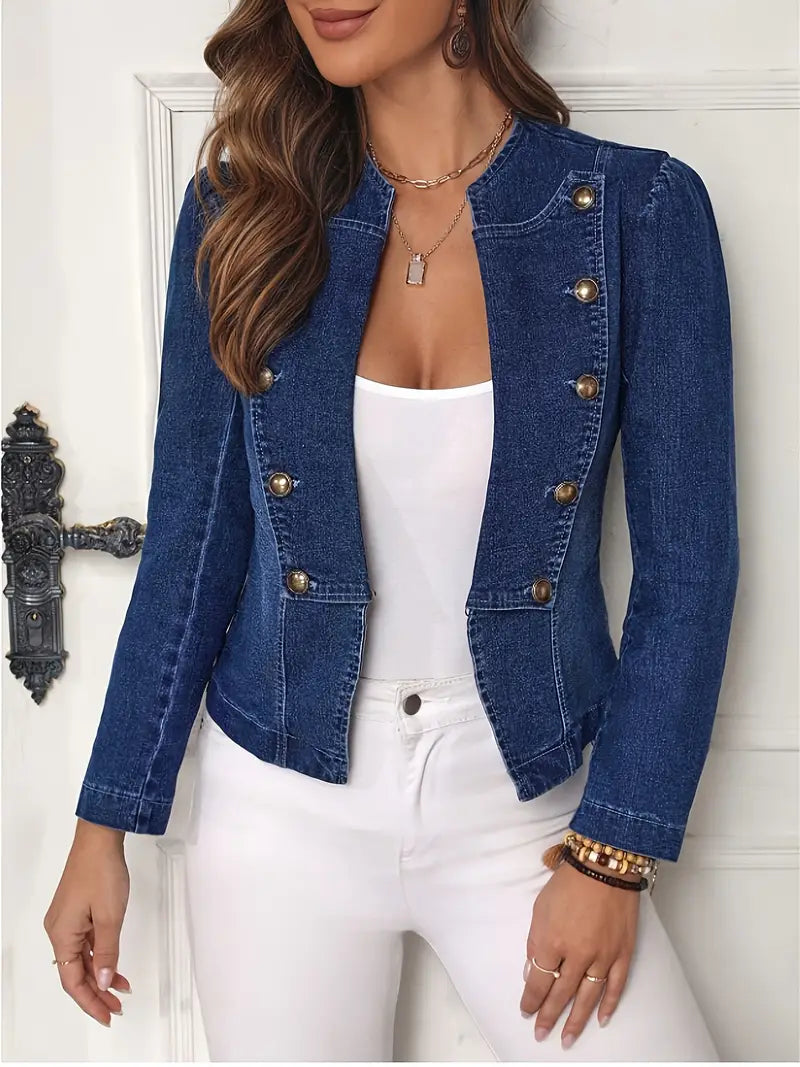Ava™ - Klassisk Jeansblazer