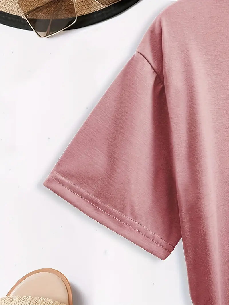 Glitterhjärta T-shirt | Tillsammans mot Bröstcancer